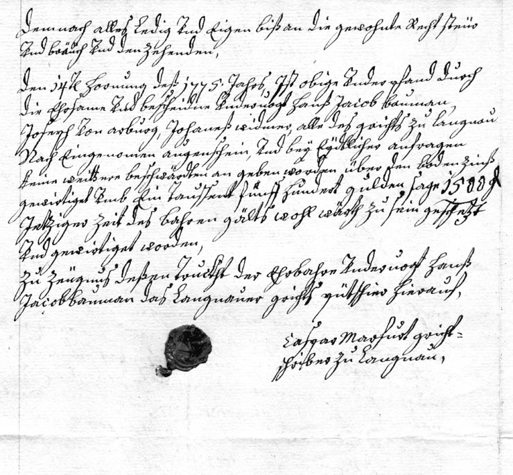 Gültkopie aus Mehlsecken 1775 - Seite 3