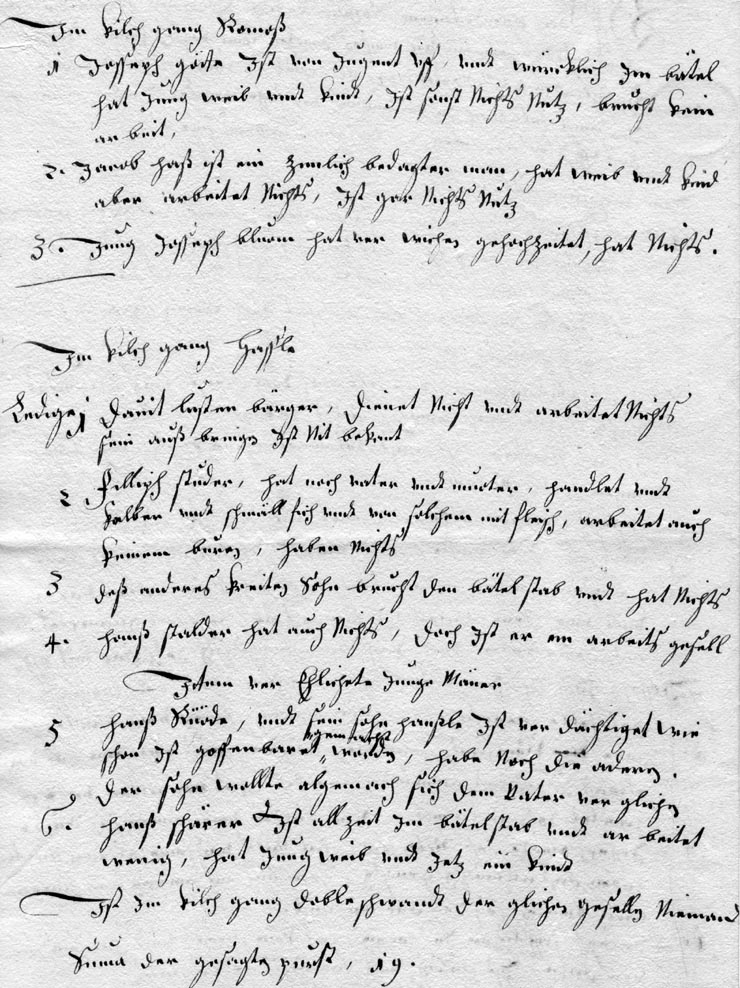 Liederliche Gesellen Entlebuch 1734 - Seite 2